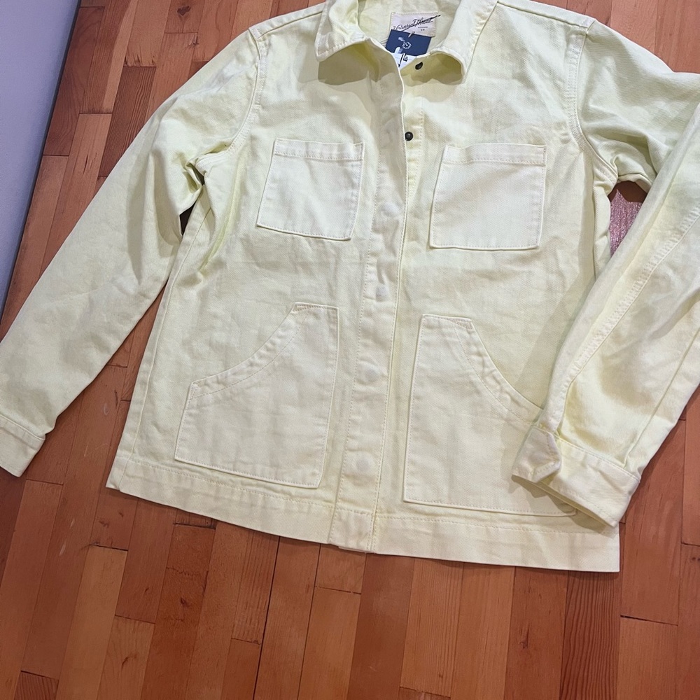 Universal Thread Goods Co. XS Neon Yellow Jean Jacket!!!New With Tags 3…